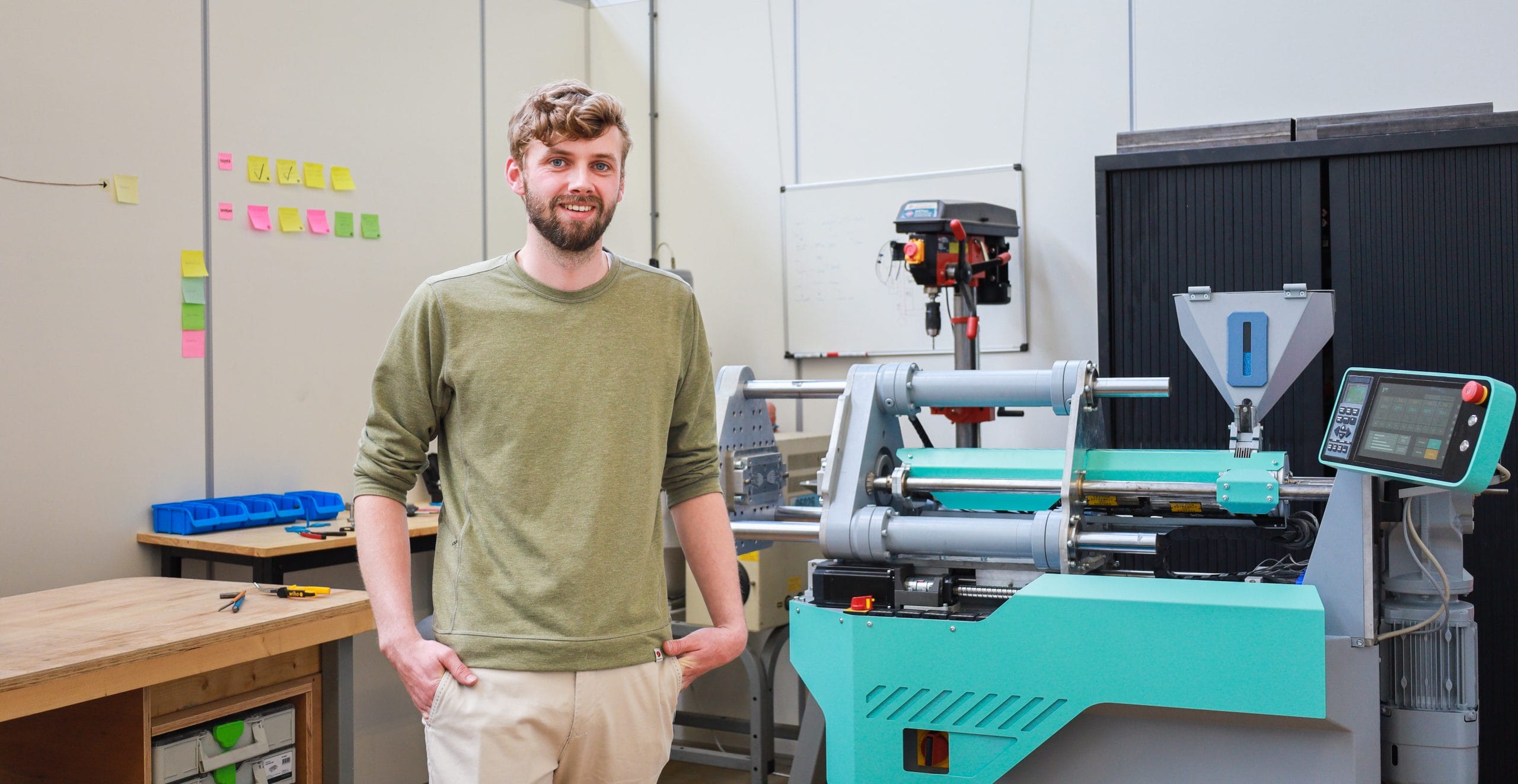 Foto ondernemer Anno Visser van Formal Molding